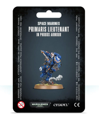 Primaris Lieutenant in Reiver Armour