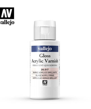 Vallejo 26.517 Gloss Acrylic Varnish 60ml