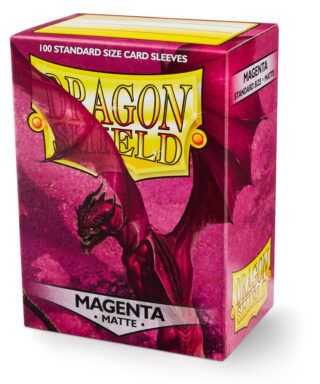 Dragon Shield Standard Sleeves - Matte Magenta