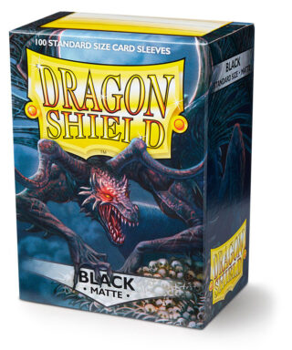 Dragon Shield Standard Sleeves - Matte Black