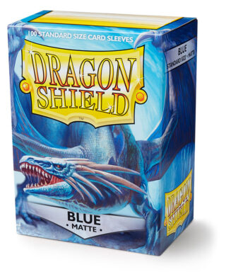 Dragon Shield Standard Sleeves - Matte Blue