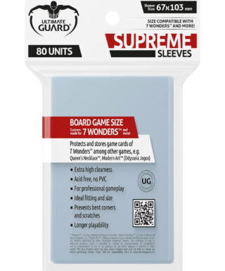 Ulitmate Guard Supreme Sleeves 67x103mm (80)
