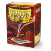 Dragon Shield Standard Sleeves - Matte Crimson