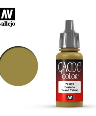 Vallejo Game Color 72.063 Desert Yellow