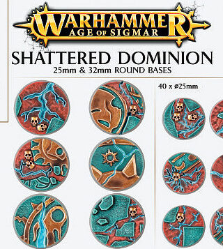AOS: Shattered Dominion: 25&32mm round bases