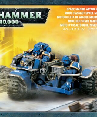 Space Marines Attack Bike