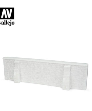 Vallejo Scenics Normandy Village Wall 24x7cm 1:35