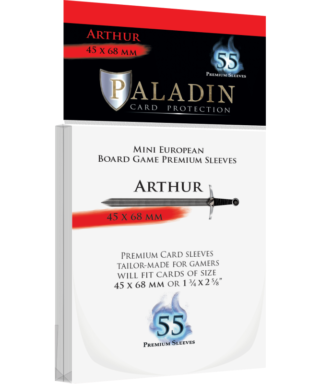 Paladin Sleeves Arthur 45x68mm
