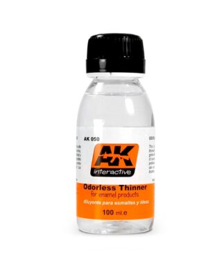 AK 050 Odorless Thinner for Enamel Products 100ml