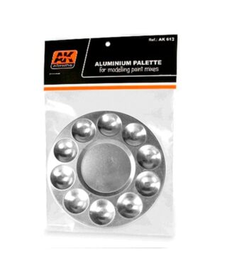 AK 613 Aluminium Palette 10 Wells