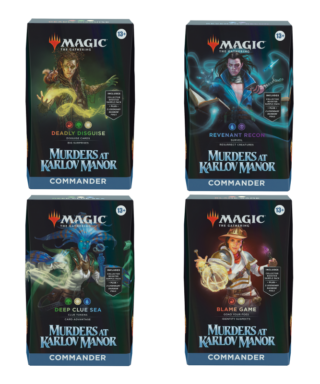MTG Murders at Karlov Manor Commander Deck Zestaw