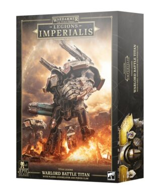 Legions Imperialis Worlord Titan with Plasma Anihilator