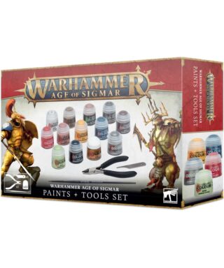 Warhammer Age of Sigmar: Paint + Tools Set