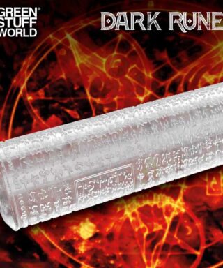 Green Stuff World Rolling Pin – Dark Runes