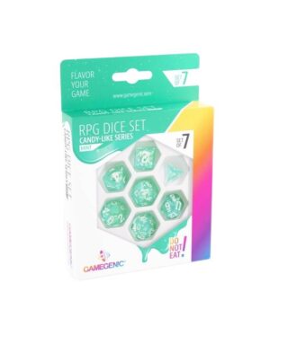 Gamegenic Candy-like Series Mint RPG Dice Set