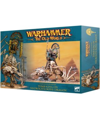 Tomb King on Necrolith Bone Dragon
