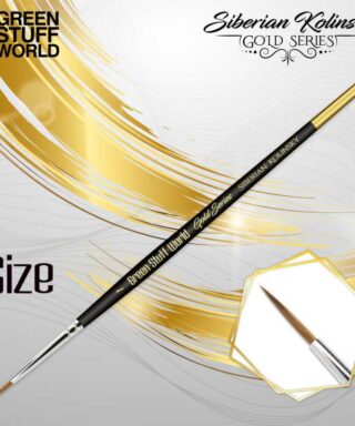GSW Siberian Kolinsky Gold Series Brush size 1