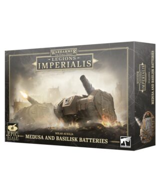 Legions Imperialis Medusa and Basilisk Batteries