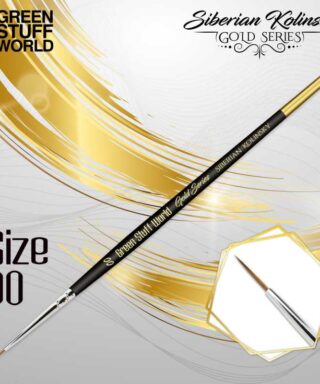 GSW Siberian Kolinsky Gold Series Brush size 00