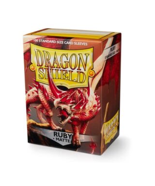 Dragon Shield Standard Sleeves - Ruby