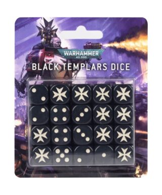 Black Templars Dice Set