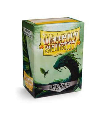 Dragon Shield Standard Sleeves - Matte Emerald