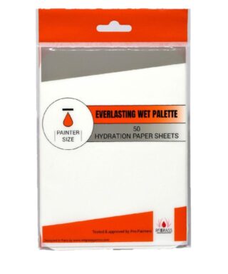 50 x hydration paper sheets for Painter Wet Palette