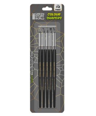 GSW Colour Shapers Brushes size 2 - Black