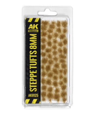 AK 8125 Steppe Tufts 8 mm