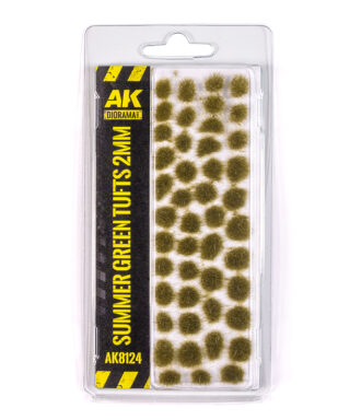 AK 8124 Summer Green Tufts 2 mm