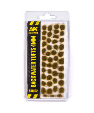 AK 8122 Backwater Tufts 4 mm