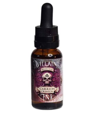 Villainy Ink Enamel - Carrion Crimson 30 ml