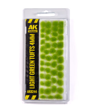 AK 8244 Light Green Tufts 4 mm