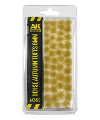 AK 8129 Dense Autumn Tufts 8 mm