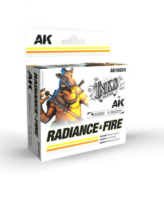 AK 16024 Radiance & Fire Ink Set
