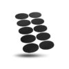 Oval Magnetic Self-Adhesive - 90x52mm naklejki magnetyczne do podstawek