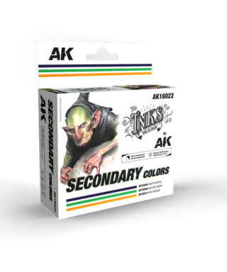 AK 16022 Secondary Colors Ink Set