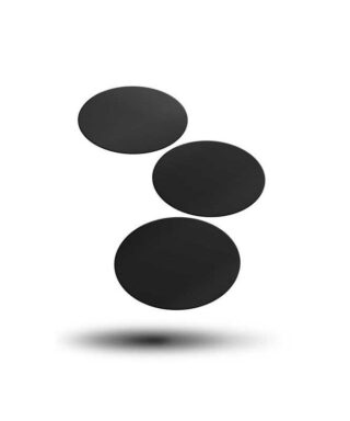 Oval Magnetic Self-Adhesive - 120x92 mm naklejki magnetyczne do podstawek