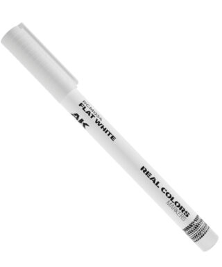 AK Real Colors Marker RCM034 Flat White