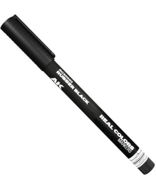 AK Real Colors Marker RCM001 Rubber Black