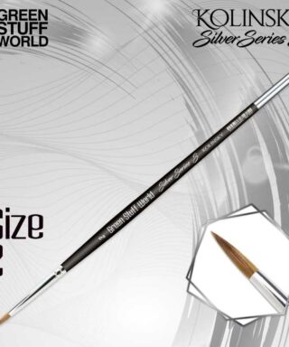 GSW Kolinsky Brush Silver Series S size 2