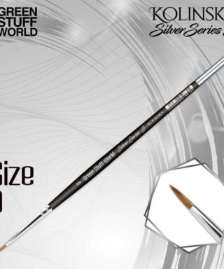 GSW Kolinsky Brush Silver Series S size 0