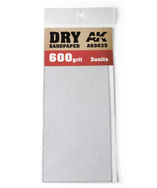 AK 9039 Dry Sandpaper 600