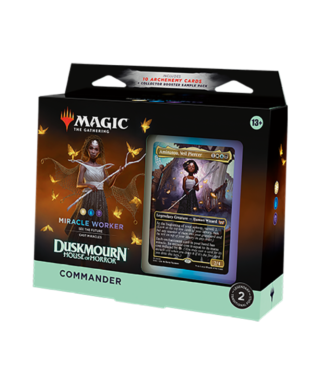 Magic: The Gathering  Duskmourn: House of Horrors Commander Deck Miracle Worker