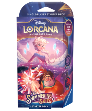 Disney Lorcana Shimmering Skies Starter Deck Amethyst Ruby