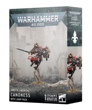 Adepta Sororitas Canoness with Jump Pack