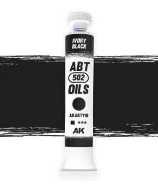 AKABT110 Oil Paint Ivory Black