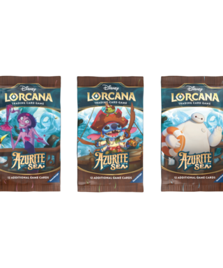 Disney Lorcana Azurite Sea Sleeved Booster