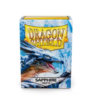 Dragon Shield Standard Sleeves - Matte Sapphire