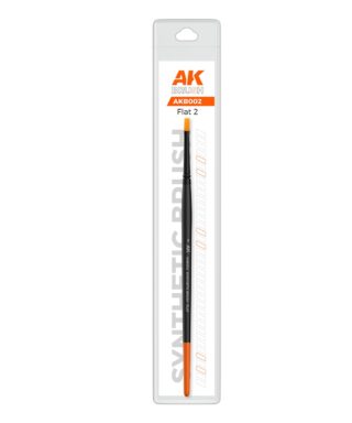 AKB002 Synthetic Brush Flat 2